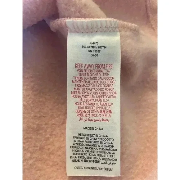 Boden Pink Embroidered Sweatshirt Dress Knee Length Casual - Picture 4 of 7